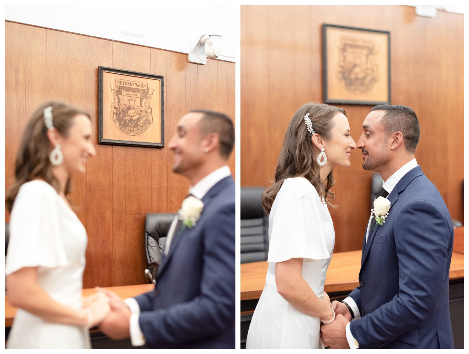 Rainy Putnam Valley Town Hall Wedding Lin Pernille