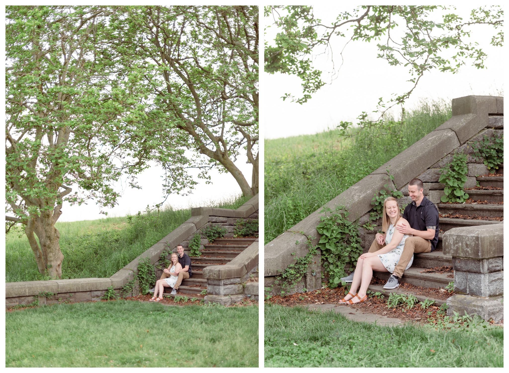 rockwood hall engagement session