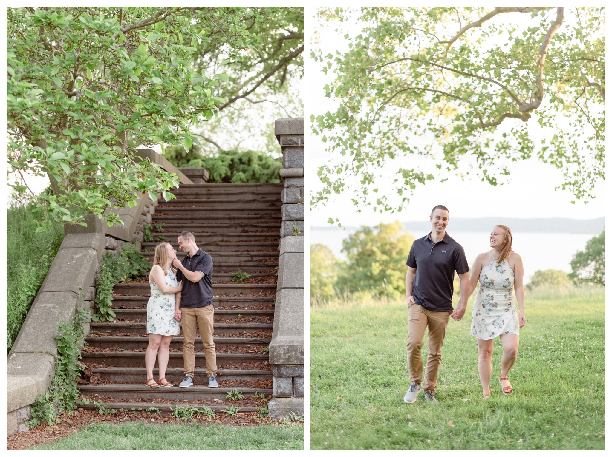 rockwood hall engagement session