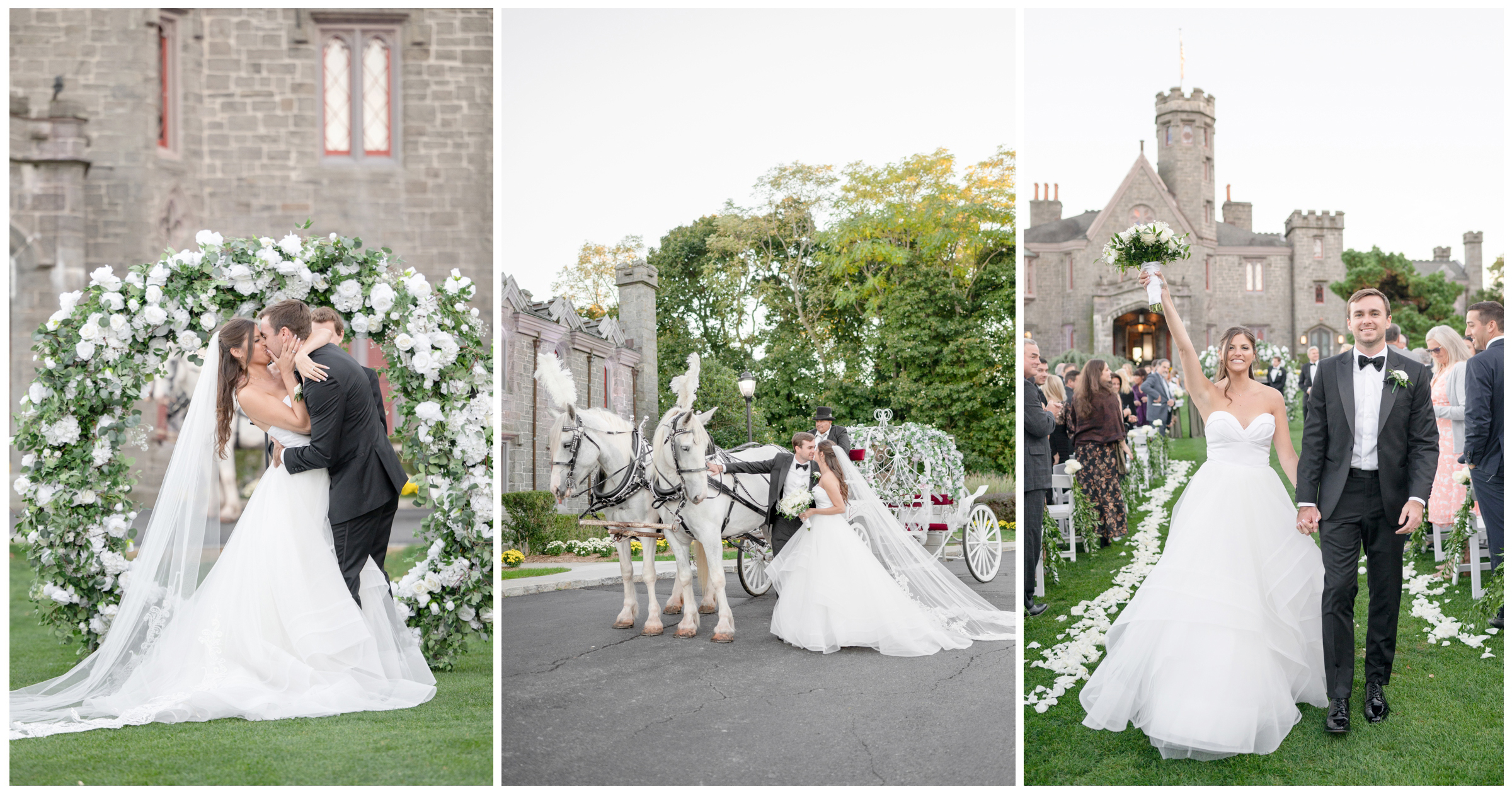 fairytale castle wedding at whitby castle in rye by luxury ny photographer lin pernille