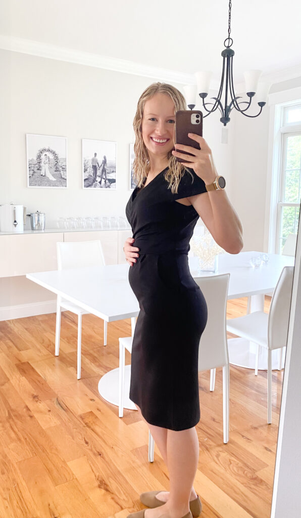 pregnant first trimester wedding photographer maternity dress